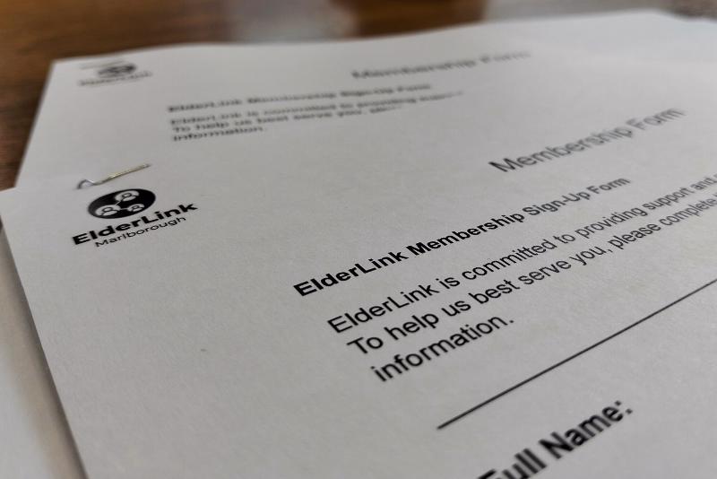 ElderLink support sign up graphic